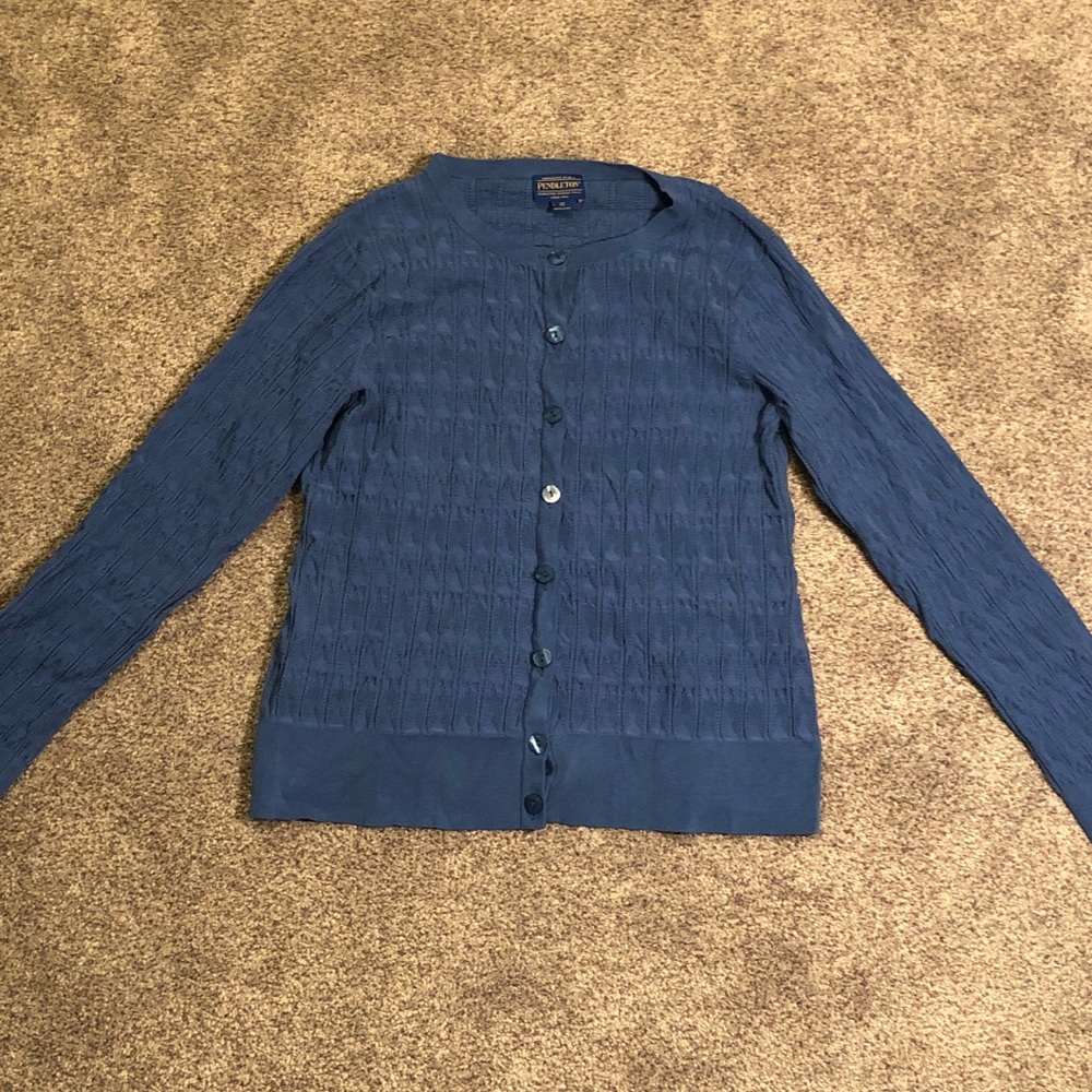 Nwot Pendleton Button Up Sweater - image 1